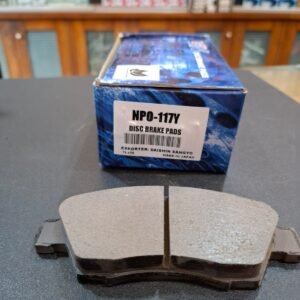NISSIN NPO-117Y front disc brake pads Made in Japan for Honda City Civic CF Rebirth Fit Jazz