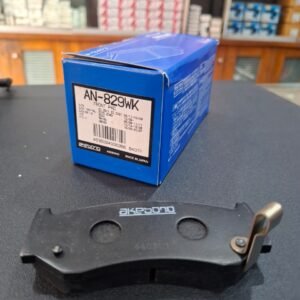 Akebono AN-829WK front brake pad and blue Made in Japan box for Suzuki Swift