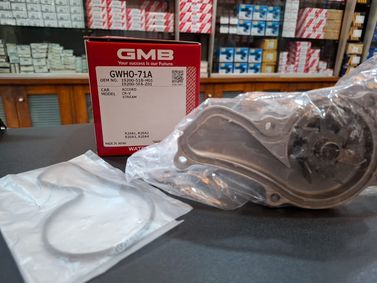 gwho 71 gmb 1 GMB GWHO-71A water pump for Honda Civic X 1.8L Made in Japan