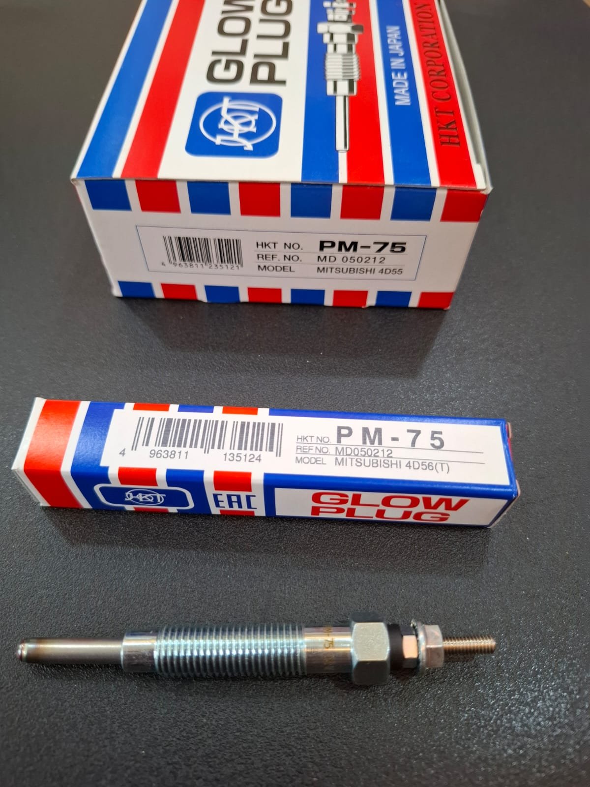 pm 75 hkt 2 HKT PM-75 glow plug MD050212 for Hyundai H-100 Shahzore D4BB